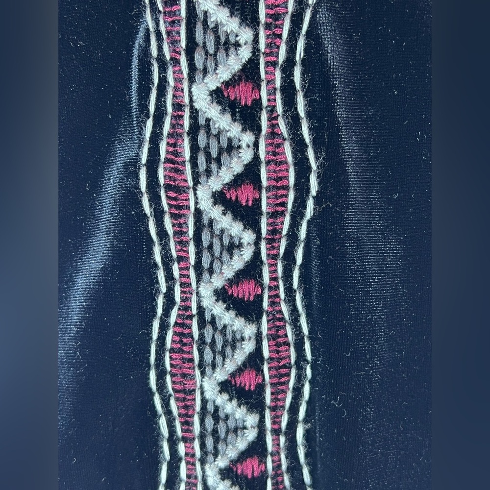 Johnny Was Workshop Blair Velvet Leggings, size Medium - Picture 7 of 15